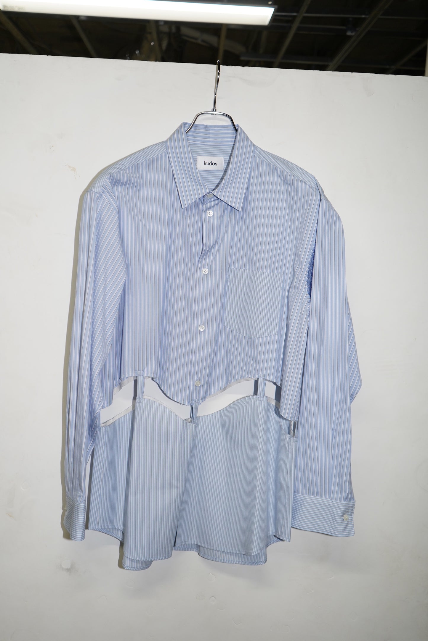 WAVE SHIRT / BLUE STRIPE