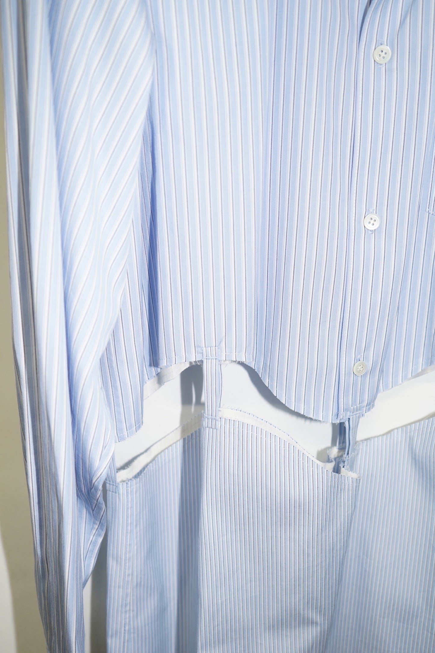 WAVE SHIRT / BLUE STRIPE