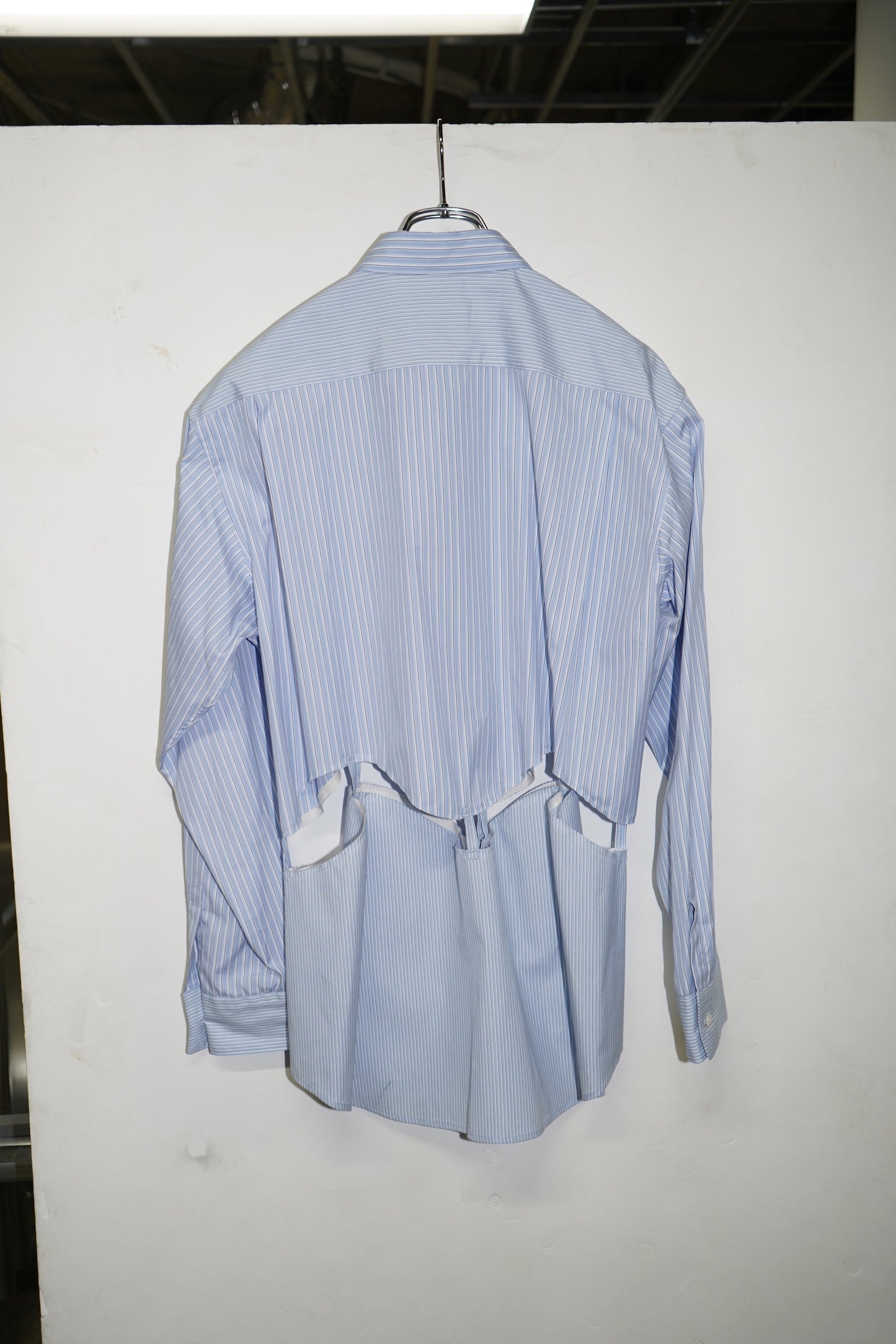 WAVE SHIRT / BLUE STRIPE