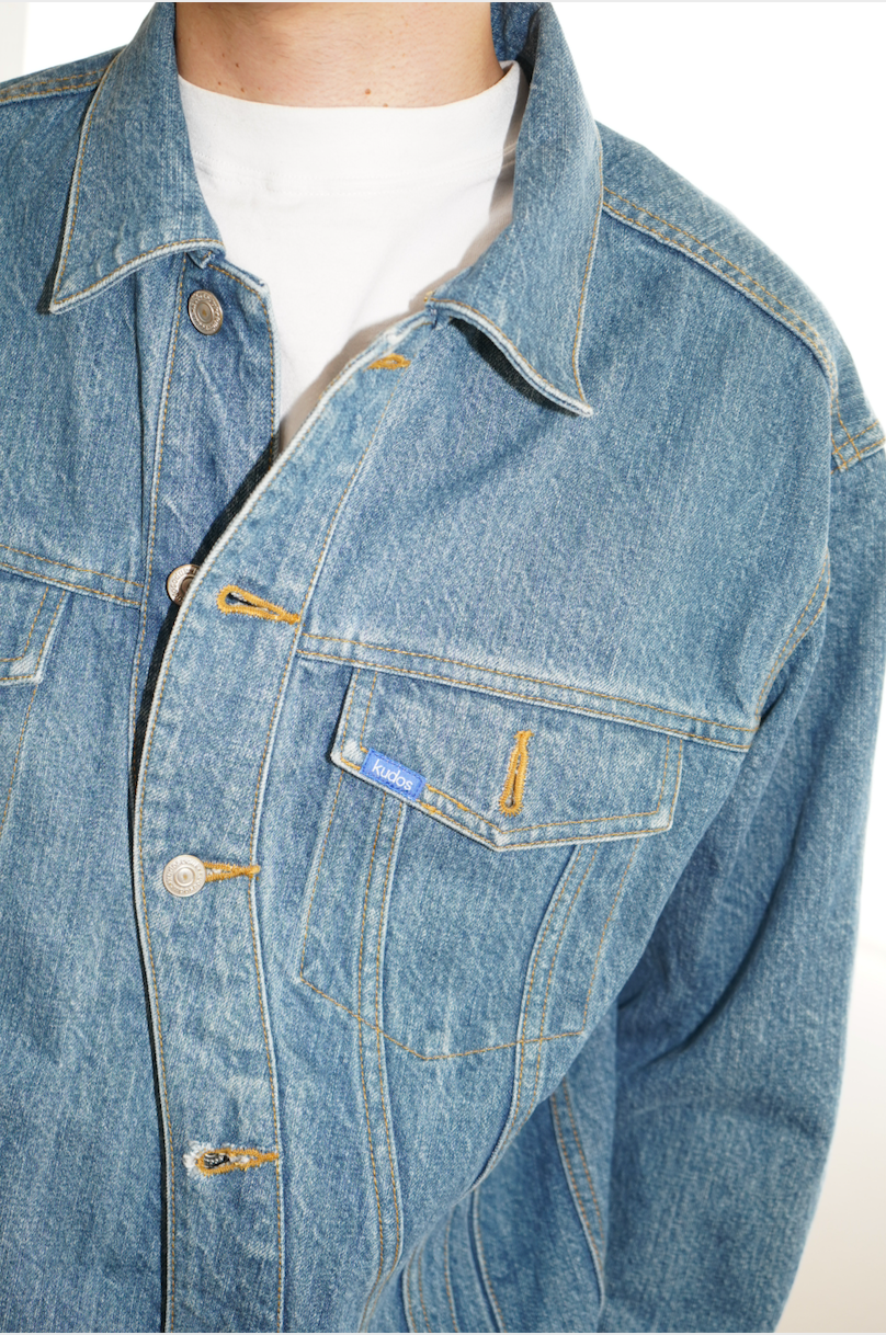 TWISTED DENIM JACKET / BIO