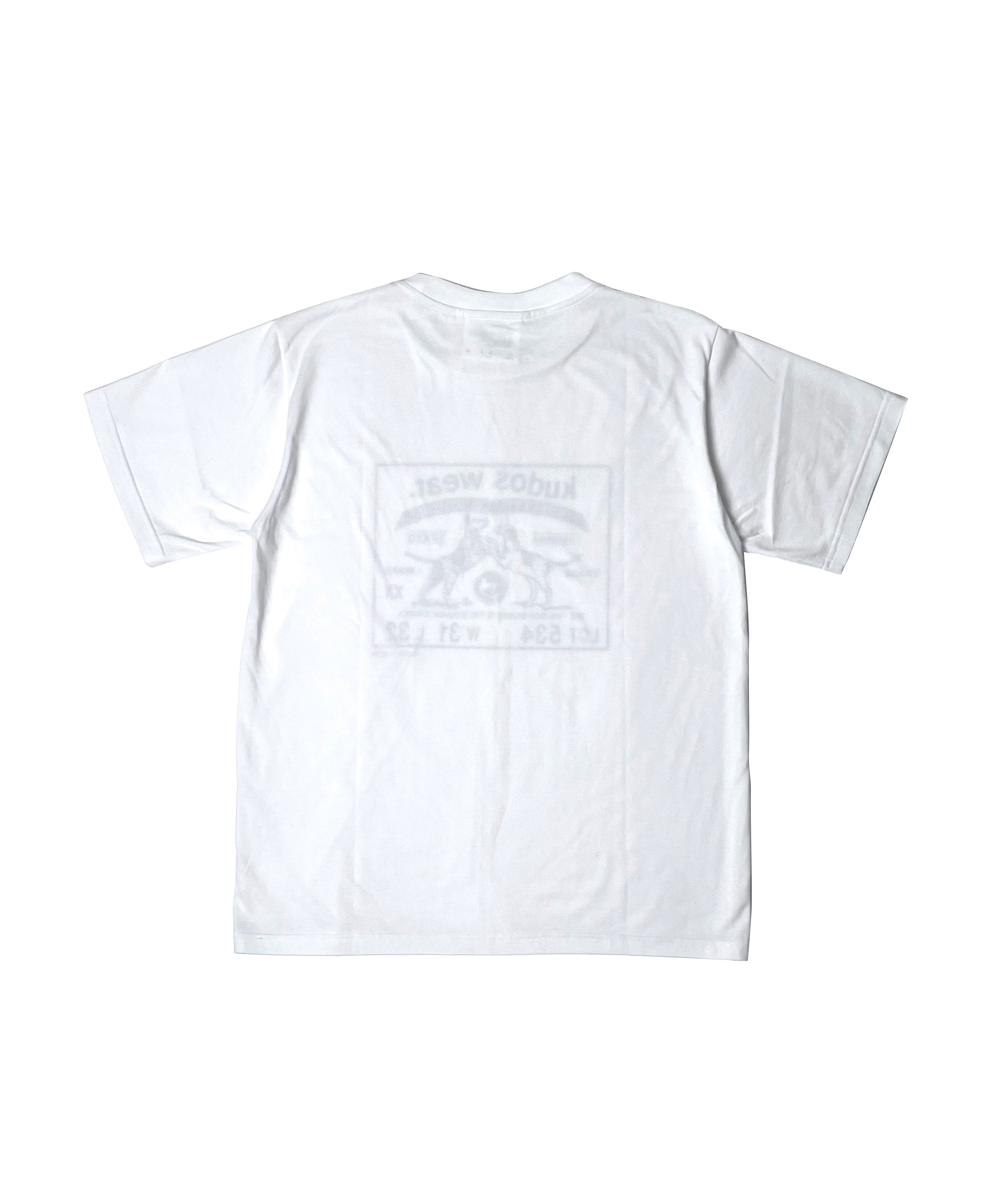 kudos WEAR T- shirt / WHITE