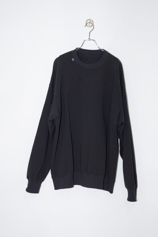 reversible sweatshirt / BLACK