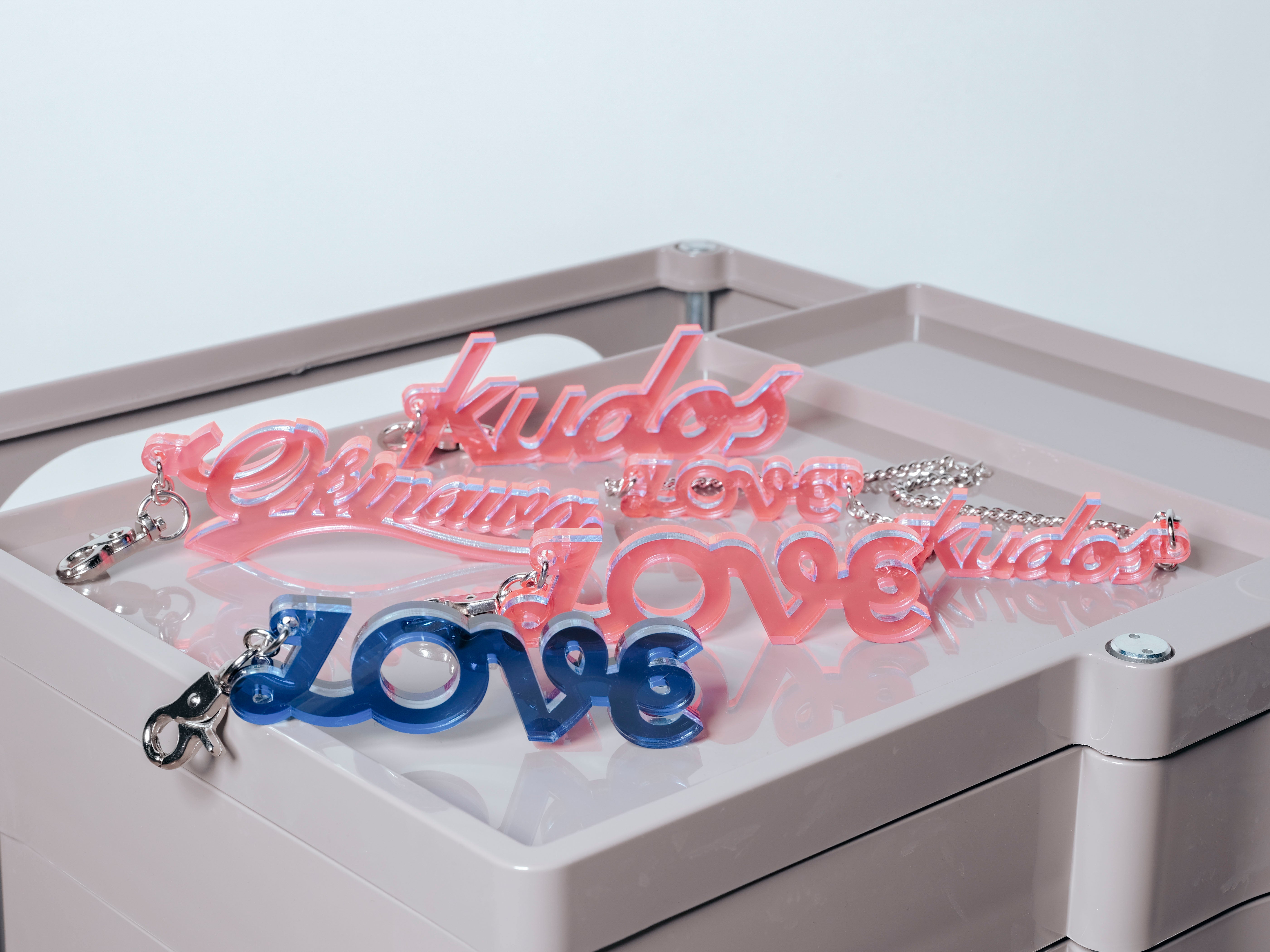 KUDOS×KOTA OKUDA LOVE KEYHOLDER / BLUE