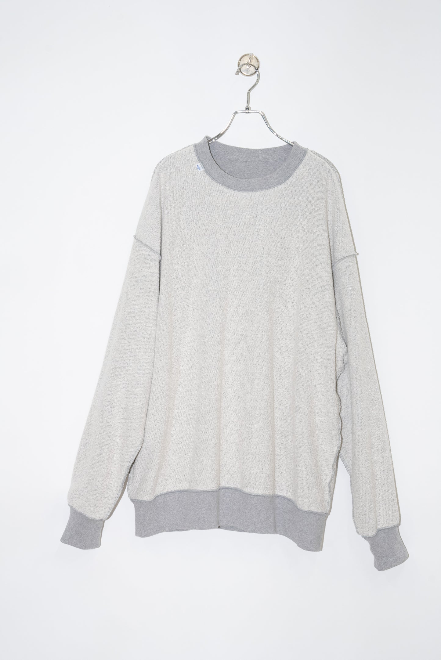 reversible sweatshirt / GRAY