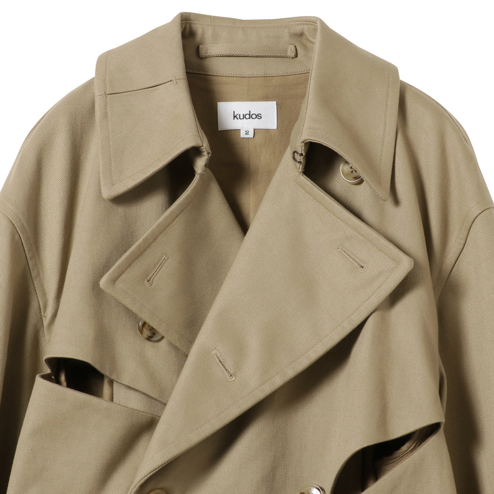 CUT CUT COAT / BEIGE – kudoskudos-online