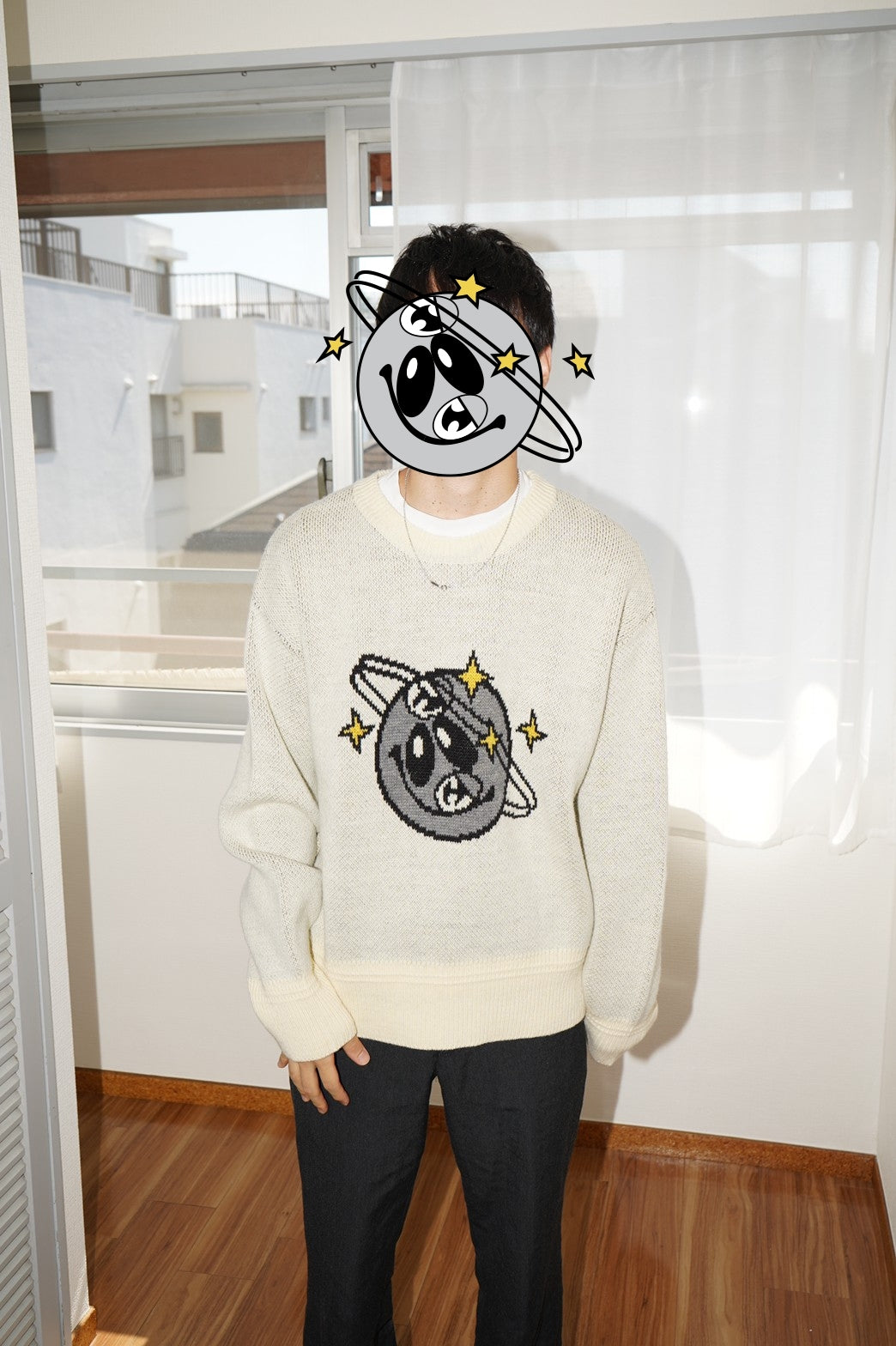 NUTS! PULLOVER / WHITE